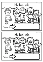 Vorschau - Arbeitsblätter - Mein Ich-Buch Klasse 1 & 2 Das bin ich Ethik Sachunterricht - Seite 2