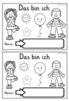 Vorschau - Arbeitsblätter - Ich bin einzigartig Heft Religion Ethik Klasse 1 und 2 - Seite 2
