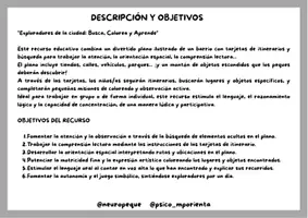 Vista previa - Hojas de trabajo - BUSCA Y ENCUENTRA EN LA CIUDAD. ATENCIÓN - página 2