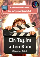 Vorschau - Arbeitsblätter - Arbeitsblatt: Doku- Ein Tag im alten Rom - Deckblatt