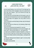 Vorschau - Arbeitsblätter - Deutsch Leseverstehen Sommer Rätsel (Klasse 4-6) - Seite 1