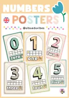 Vista previa - Refuerzo / NEE / Materiales de apoyo - Numbers (Posters) 0-10 - Portada