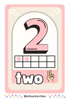 Vista previa - Refuerzo / NEE / Materiales de apoyo - Numbers (Posters) 0-10 - página 3