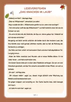 Vorschau - Arbeitsblätter - Deutsch Leseverstehen Herbst-Bundle (Klasse 4-6) - Seite 3