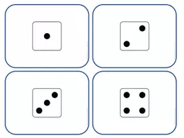 Vorschau - Stationenlernen - Mengen legen & erfassen bis 10 – Legekarten Mathe Klasse 1 (Zahlenraum 10, Blitzblick) - Seite 1