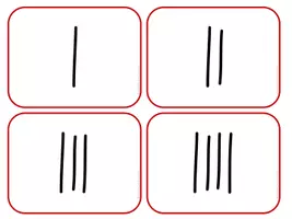 Vorschau - Stationenlernen - Mengen legen & erfassen bis 10 – Legekarten Mathe Klasse 1 (Zahlenraum 10, Blitzblick) - Seite 3