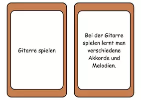 Vorschau - Spiele - Flashcards Hobbys Fakten (Deutsch/DaF/DaZ) - Lesekarten - Seite 3