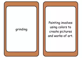 Vorschau - Arbeitsblätter - Flashcards Hobbys Englische Fakten - Lesekarten - Seite 2