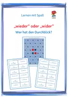 Vorschau - Spiele - Wer hat den Durchblick? - wieder - wider - Deckblatt