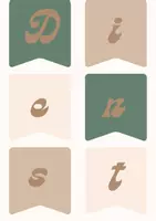 Vorschau - Poster - Klassendienste boho beige - Seite 2