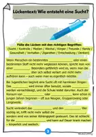 Vorschau - Arbeitsblätter - WAS ist SUCHT? Entstehung, Gefahren und Hilfe! - Seite 3