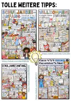 Vorschau - Arbeitsblätter - Klassenwerte - 44 Karten (Ergänzung zu Klassenregeln) Klassenlehrer Absprachen - Seite 1