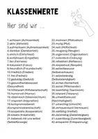 Vorschau - Arbeitsblätter - Klassenwerte - 44 Karten (Ergänzung zu Klassenregeln) Klassenlehrer Absprachen - Seite 2