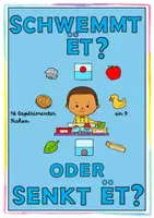 Aperçu - Apprentissages en autonomie - Schwëmmt ët oder geet et ënner? - Page de couverture