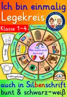 Vorschau - Mal- und Bastelvorlagen - LEGEKREIS Du bist einmalig Klasse 1-2 Religion Grundschule - Deckblatt
