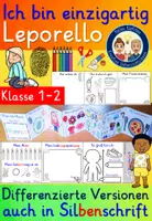 Vorschau - Arbeitsblätter - Ich bin einmalig Klasse 1 und 2 Religion Ethik LEPORELLO - Deckblatt