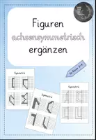 Vorschau - Arbeitsblätter - Arbeitsblätter zur Achsensymmetrie - Deckblatt