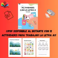 Vista previa - Hojas de trabajo - Letra A | Actividades imprimibles | Educación Infantil - página 1
