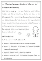 Vorschau - Arbeitsblätter - DAS BIN ICH Steckbrief differenziert Klasse 1-6 - Seite 1