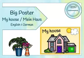 Vorschau - Spiele - My house/Mein Haus - Flashcards, Poster & Games (Englisch + DaZ) - Seite 1