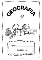 anteprima - Materiale di supporto/inclusione - Quaderno di geografia classe 1 - Pagina 1