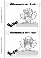 Vorschau - Arbeitsblätter - Einschulung - Aufgaben Heft erster Schultag - Seite 2