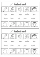Vorschau - Arbeitsblätter - Fruits & Vegetables Activity Booklet (Englisch Klasse 3/4) - Seite 3