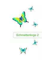 Vorschau - Arbeitsblätter - 3 Klettmappenvorlagen - Schmetterlinge zuordnen A5 - Deckblatt