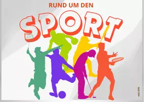 Vorschau - Arbeitsblätter - Rund um den Sport - Deckblatt