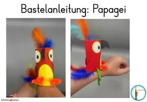 Vorschau - Stationenlernen - Kunst | Papagei - Seite 1