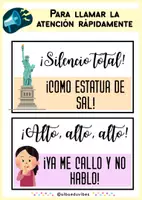 Vista previa - Refuerzo / NEE / Materiales de apoyo - Llamadas y respuestas (Posters) Clase - página 2