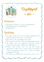 Voorbeeld - Duplospel + en - - Pagina 2