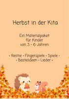 Vorschau - Mal- und Bastelvorlagen - Herbstpaket - Kita - Deckblatt