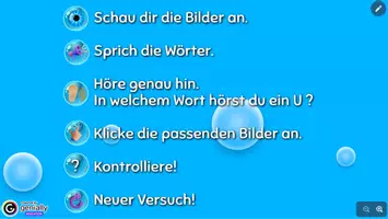 Vorschau - Spiele - Buchstabe U - interaktive Genially-Übungen zum Lesen und Schreiben - Seite 3