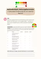 Vorschau - Stationenlernen - Gesunde Ernährung – eine Frage des Geldes? - Seite 1