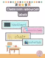 Προεπισκόπηση - Flashcards - Classroom resources labels - Εξώφυλλο
