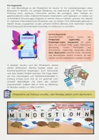 Vorschau - Arbeitsblätter - Mindestlohn erhöhen? Pro- Contra Diskussion - Seite 2