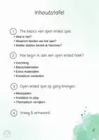 Voorbeeld - Open Ended - waar spel nooit eindigt - Pagina 1