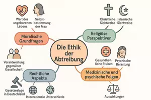 Vorschau - Arbeitsblätter - Arbeitsblatt "Die Ethik der Abtreibung" + interaktive Lösung & MP3 + Mindmap + Infografik - Seite 2