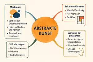 Vorschau - Arbeitsblätter - Lernposter + Arbeitsblatt zum Thema "Abstrakte Kunst" + Onlineübung & MP3 + Mindmap + Infografik - Seite 3