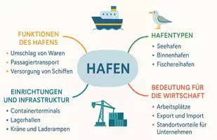 Vorschau - Arbeitsblätter - Arbeitsblatt "Hafen" + Onlineübung & MP3 + Mindmap + Infografik - Seite 3