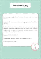 Vorschau - Arbeitsblätter - Lesespaziergang Sommer - Seite 1