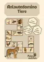 Vorschau - Spiele - Anlautedomino - Tiere, 3-fach differenziert - Deckblatt