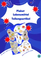 Vorschau - Poster - Poster mit Lebensmitteln und Teilungsartikel (kompatibel mit À plus! 1 (2020)) - Deckblatt