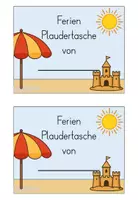 Vorschau - Arbeitsblätter - Ferienplaudertasche - Seite 2