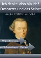 Vorschau - Arbeitsblätter - Ich denke, also bin ich - Descartes und das Selbst - Deckblatt