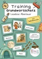 Vorschau - Bildkarten - Training Grundwortschatz - Lesedose Abenteuer (1. - 4. Klasse) - Deckblatt