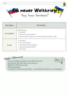 Vorschau - Arbeitsblätter - Probeprojekt "Ein neuer Weltkrieg!?"9+10 - Seite 2