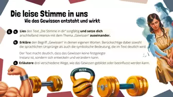 Vorschau - Unterrichtsreihen - 2. „Die Stimme in dir“: Das Gewissen entdecken und reflektieren - Seite 2