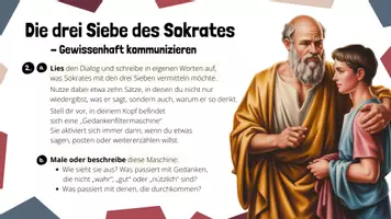 Vorschau - Unterrichtsreihen - 2. „Die Stimme in dir“: Das Gewissen entdecken und reflektieren - Seite 3